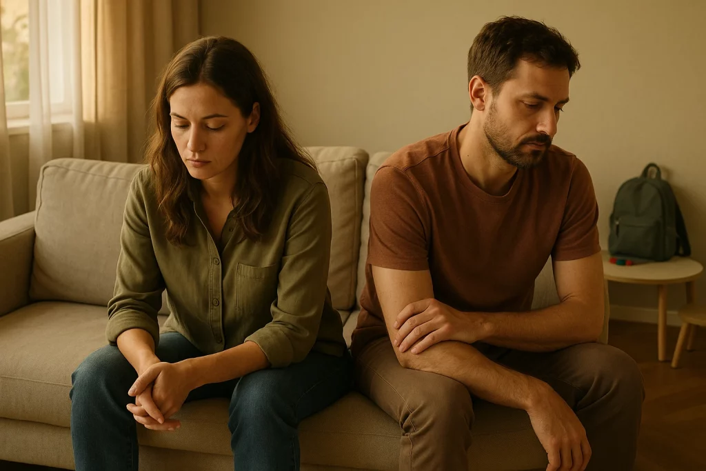 tengo problemas con mi pareja por los hijos no comunes